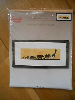 Parade Of Wild Animals - Cross Stitch Kit By Lanarte - NEW • £15.10