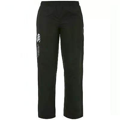 Size 16  Canterbury Women's Track Bottoms Zip Pockets Ziplock Hems Black • £22.50