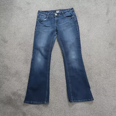 Vanity Flare Jeans Women's Size 28x31 Medium Wash Denim • $13.59