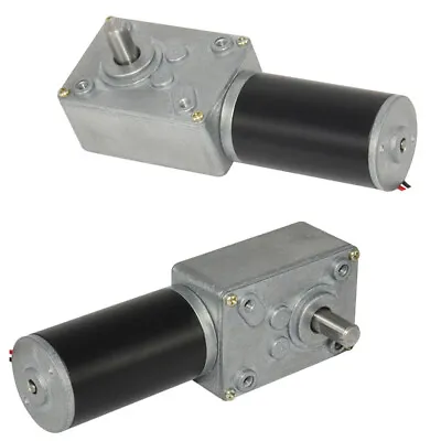 12V DC Gear Box Motor High Torque Electric Speed Reduce Turbine Worm New US • $31.99