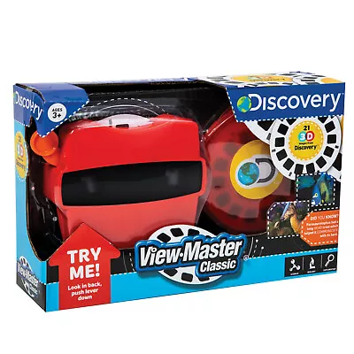 3D VIEW-MASTER DISCOVERY KIDS Dinosaurs Marine Animals Viewmaster Viewer Box Set • $29.75