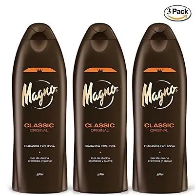 Magno Shower Gel 18.3oz / 550ml (Pack Of 3) • $26.97