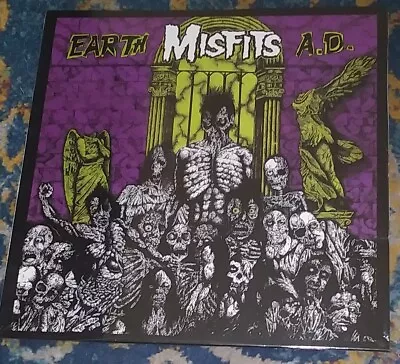 EARTH A.D. / WOLFS BLOOD  By MISFITS 2022 PLAN 9 LP 619021 RE NEW FACTORY SEALED • $26.95