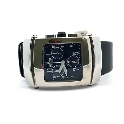 Momo Design Black Dial Chronograph Watch MD0378803BLCP • $1075