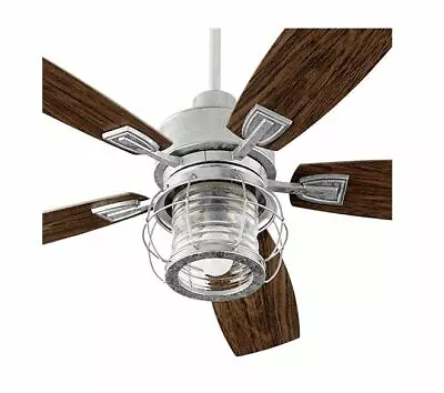 Quorum International 13525-9 52  5-Blade LED Ceiling Fan W/Wall Control • $167.97