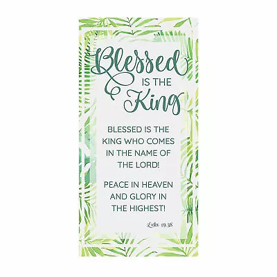 Palm Sunday Blessed Is The King Backdrop Banner Party Decor 1 Piece • $17.66