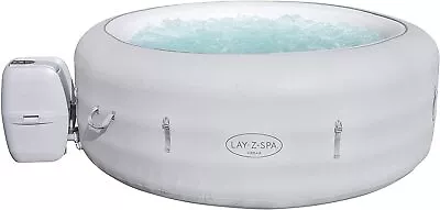 Lay-Z-Spa Vegas Hot Tub 140 AirJet Inflatable Spa With Freeze Shield 4-6 Person • £349.85