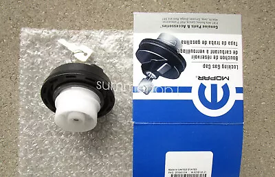 OEM Locking Gas Fuel Cap 5278655AB For 01-21 Chrysler Jeep Dodge Ram Brand New • $17.99