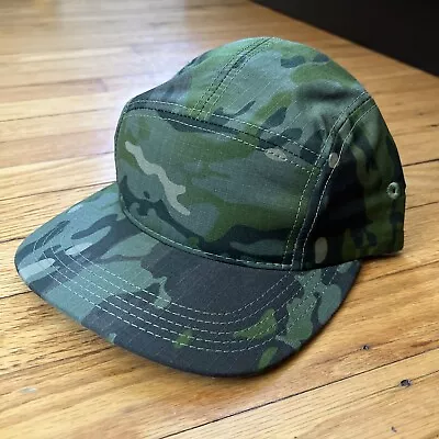 Hardweather Camouflage Camper 5 Panel Hat (Supreme) • $15