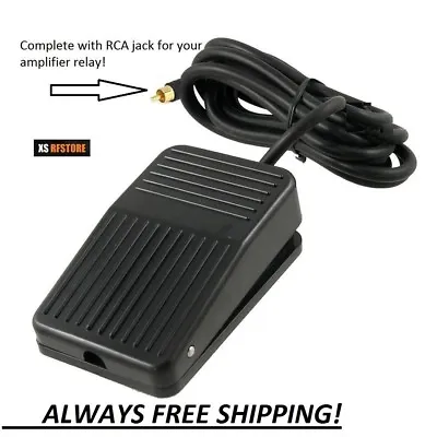 Ham Radio Amplifier Relay Foot Switch Heavy Duty. Economical. *FAST M-F SHIP* • $36.95