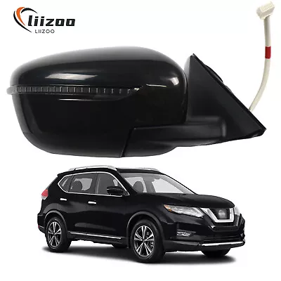 Side Mirror For 2017-2019 Nissan Rogue Passenger Side Power Heated Turn Signal • $79.99