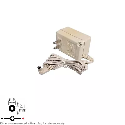 AC DC Power Adapter 5521 9Vdc DC9V 9V 0.2A 200mA Thomson 5-2408 • $4.20