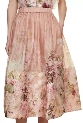 Zimmermann Dancer Floral Midi Skirt NWT (MSRP $1000) • $600