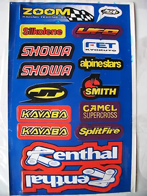 Universal Decals Sticker Kit Yamaha Kawasaki  Dtr  Zxr Gsxr R1 R6 Yzf Zx • £7.30