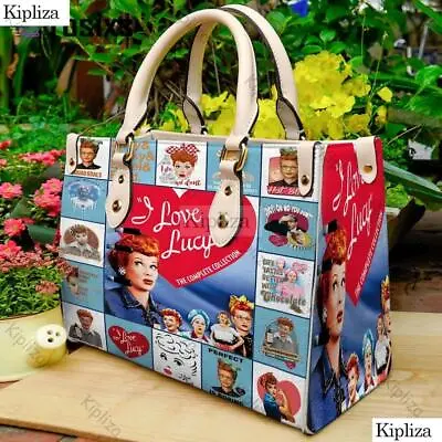 I Love Lucy Leather Handbag & Wallet Personalized I Love Lucy PU Shoulder Bag • $28.99