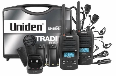 $479 • Buy  UH850S-2TP - 5 Watt UHF Waterproof CB Handheld -Tradies Pack & Bonus Mega Light