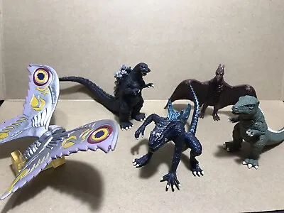GODZILLA Bandai HG Gashapon Kaiju Mothra Gorosaurus Five Figures • $56