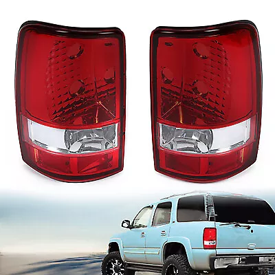For Chevy Suburban Tahoe GMC Yukon/ Yukon XL 00-06 Tail Lights Brake Lamps Red • $41.15