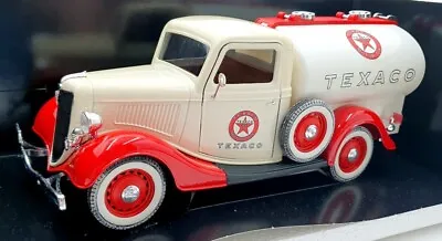 Solido 1/18 Scale Diecast 8027 - Ford Citerne 1936 Texaco - Cream • $148.49