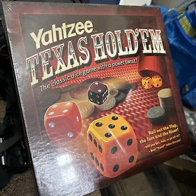 New In Box Yahtzee Texas Hold'em  Parker Brothers Yahtzee Game With A Twist • $9.99