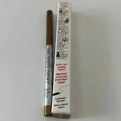 TheBalm Mr. Write (Now) Jac B. Bronze Automatic Eyeliner Pencil Crayon Liner NIB • $10