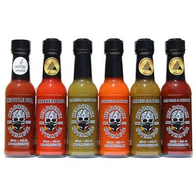 Melbourne Hot Sauce 6 Pack • $39.95