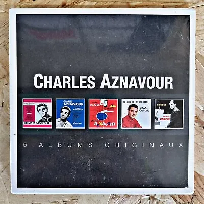 Original Album Series By Charles Aznavour (CD 2014) - Brand New Factory Sealed • £9.87