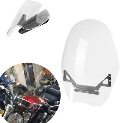 $136.31 • Buy Front Windshield Wind Screen For Harley VRSCF V-ROD MUSCLE Night Rod Clear Motor