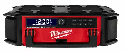 Milwaukee 2950-20 M18 Packout Bluetooth Radio Speaker With Battery Charger • $75