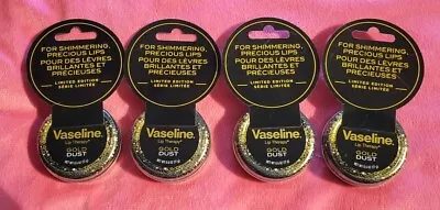 4 Vaseline Gold Dust Lip Therapy 0.6oz • $28.95