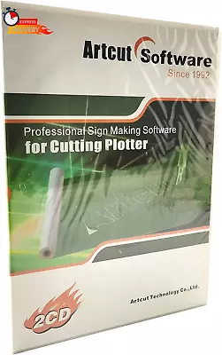 ARTCUT 2009 Pro Software For Sign Vinyl Plotter Cutter Cutting Plotter 9 Lang.. • $42.87