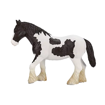 Mojo CLYDESDALE HORSE Toys Model Figure Kids Girls Plastic Animal Farm Figurine • £10.50