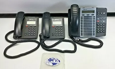 Lot 3 Mitel 5201 5224 50002815 50004894 Ip Dual Mode Telephone W/ Handset Stand • $59.99