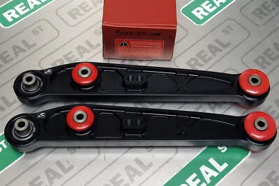 Skunk2 Alpha Rear Lower Control Arms Black 89-95 Civic EF EG CRX 90-01 Integra • $188.99