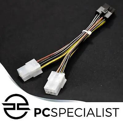 £1.99 • Buy GPU PCI-E Splitter 8-Pin Male To Dual 6-Pin Female 10cm Cable 18AWG