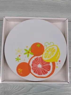 Walt Disney Parks Plastic Plates Set Of 4 Citrus Mickey Mouse Icon NEW • $42.95