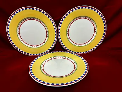 Villeroy & Boch Twist-Bea Set Of 3 Luncheon/Salad Plates 8 1/2  • $39.95