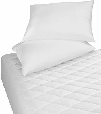£8.99 • Buy Extra Deep Quilted Mattress Protector 30cm, Fully Fitted, Breathable All Sizes