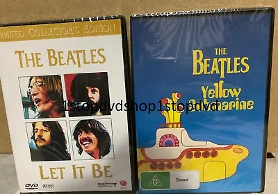 The Beatles Yellow Submarine/Let It Be DVD Set Brand New And Sealed Australia • $24.95