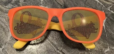 Vintage Collectible Ozark Mountain Country Sunglasses Bright Yellow Orange -Nice • $7.99