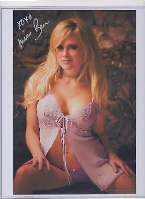 Michelle Baena Autographed 8x10 Photo Auto Playboy Benchwarmer Model COA • $24.95