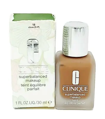 £10.99 • Buy Clinique Superbalanced Foundation Makeup 18 Clove - 30ml