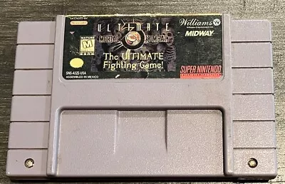 Ultimate Mortal Kombat 3 SNES Super Nintendo Video Game Cartridge • $34.99