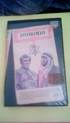 Masada (1981) VHS Peter O'Toole Barbara Carrera David Warner 70 A.D. Jerusalem • $4