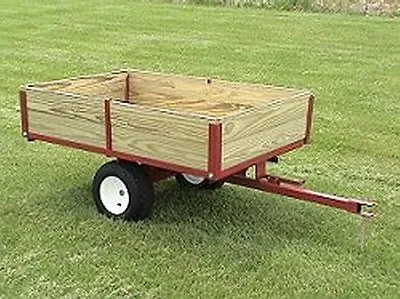 Landscape Trailer Wagon Dump Bed Lawn & Garden 5400 Made In The Usa! • $839