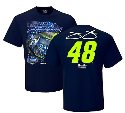 Jimmie Johnson #48 NASCAR Racing Graphic Shirt 2X Lowes Big Number Tee NWT 2XL • $19.99