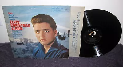 ELVIS PRESLEY Christmas Album LP Original MONO RCA Filler Vinyl/VERY NICE COVER! • $9.99