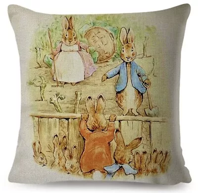 Beatrix Potter Peter Rabbit Pillow Cover • $12