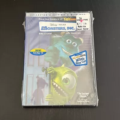 Monsters Inc. (DVD 2002 2-Disc Set Collectors Edition) Brand New Sealed • $10.98