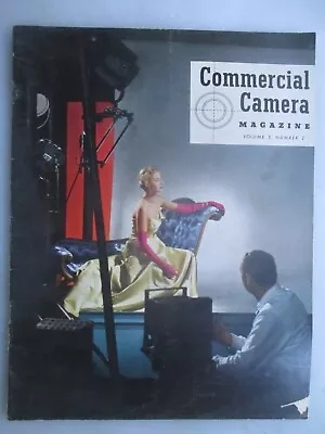 Commercial Camera Magazine - Vol. 3 No. 2 1950 Issue KODAK Published • $9.99